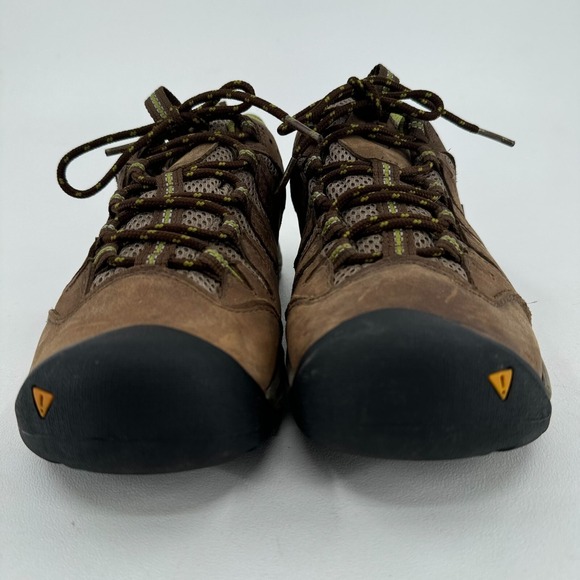 Keen Bryce WOMENS Brown Leather Lace Up Hiking Shoes Sneakers SIZE 7.5 - Picture 3 of 15